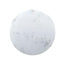 Snow with tall grass 2
